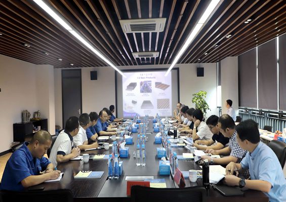 天臺縣委書記楊玲玲一行蒞臨公司參觀調研